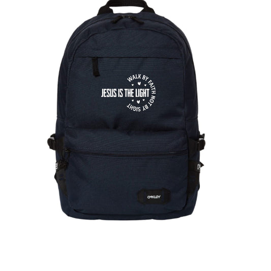 He Is The Light Christian Street Backpack - ClaimedbyGodDesigns