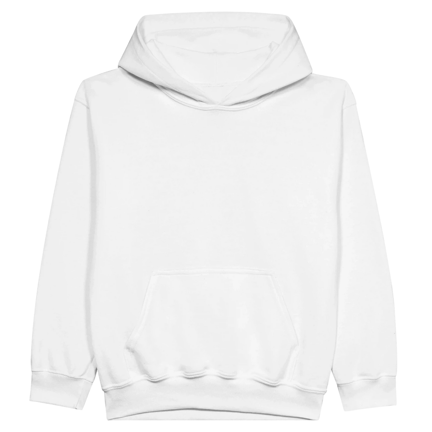 He Knows My Name Christian Midweight Fleece Youth Hooded Sweatshirt - ClaimedbyGodDesigns
