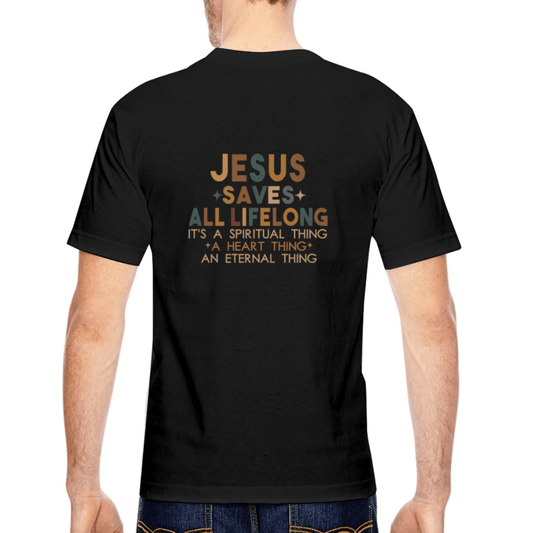 He Save All Life Long Christian Unisex Heavyweight T-Shirt - ClaimedbyGodDesigns