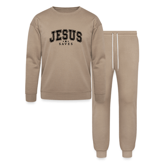 He Saves Christian Unisex Lounge Wear Set Outfit - ClaimedbyGodDesigns
