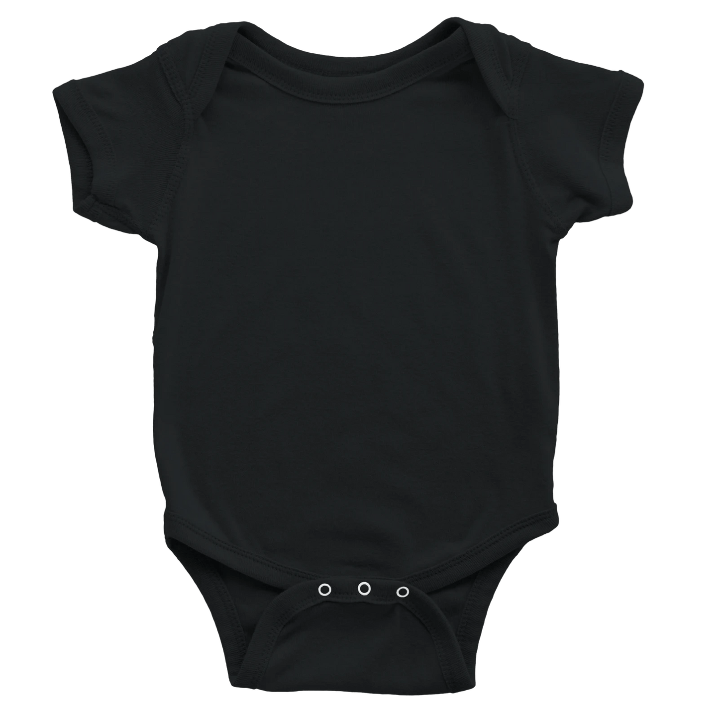 He Says I Am Christian Baby Short Sleeve Jumpsuit - ClaimedbyGodDesigns