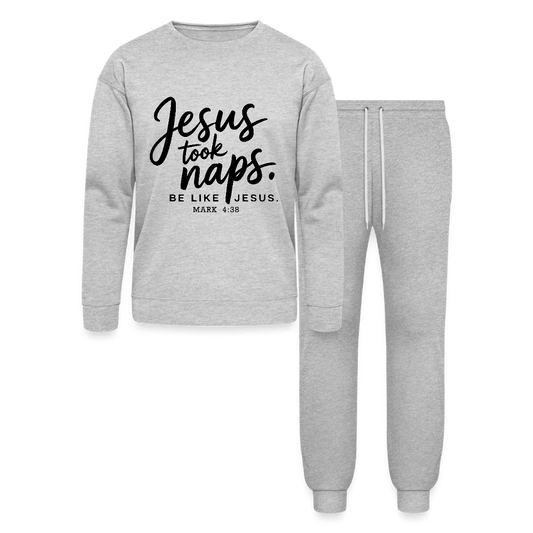 He Took Naps Unisex Christian Lounge Wear Set outfit - ClaimedbyGodDesigns