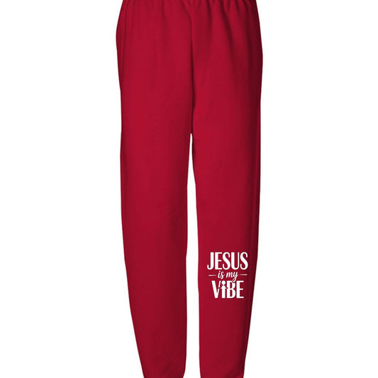 His Vibe Youth Christian Sweatpants - ClaimedbyGodDesigns
