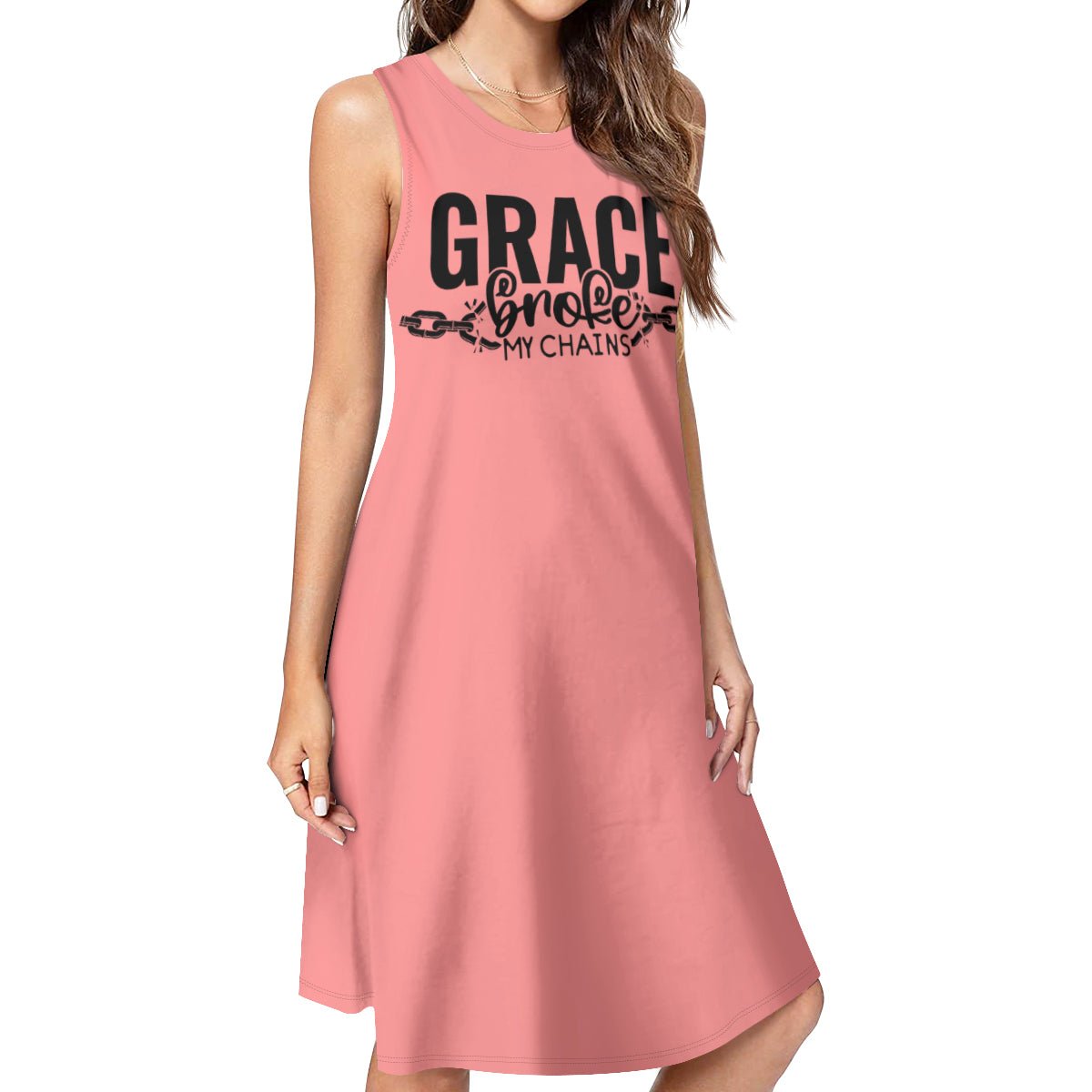 ChainBreaker Women's Christian Pajama Dress - ClaimedbyGodDesigns