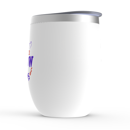 I Am Still Because I Know Who My God Is Stemless Wine Tumbler 12oz - ClaimedbyGodDesigns