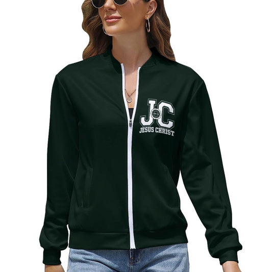 I Choose Jesus Christian Women's Zipper Jacket - ClaimedbyGodDesigns