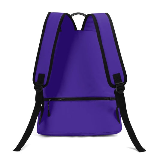 I Identify As A Child Of God (PU) Leather School Christian Backpack - ClaimedbyGodDesigns