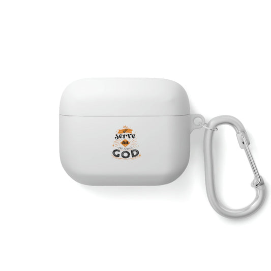 I Serve An On Time God AirPods / Airpods Pro Case cover - ClaimedbyGodDesigns