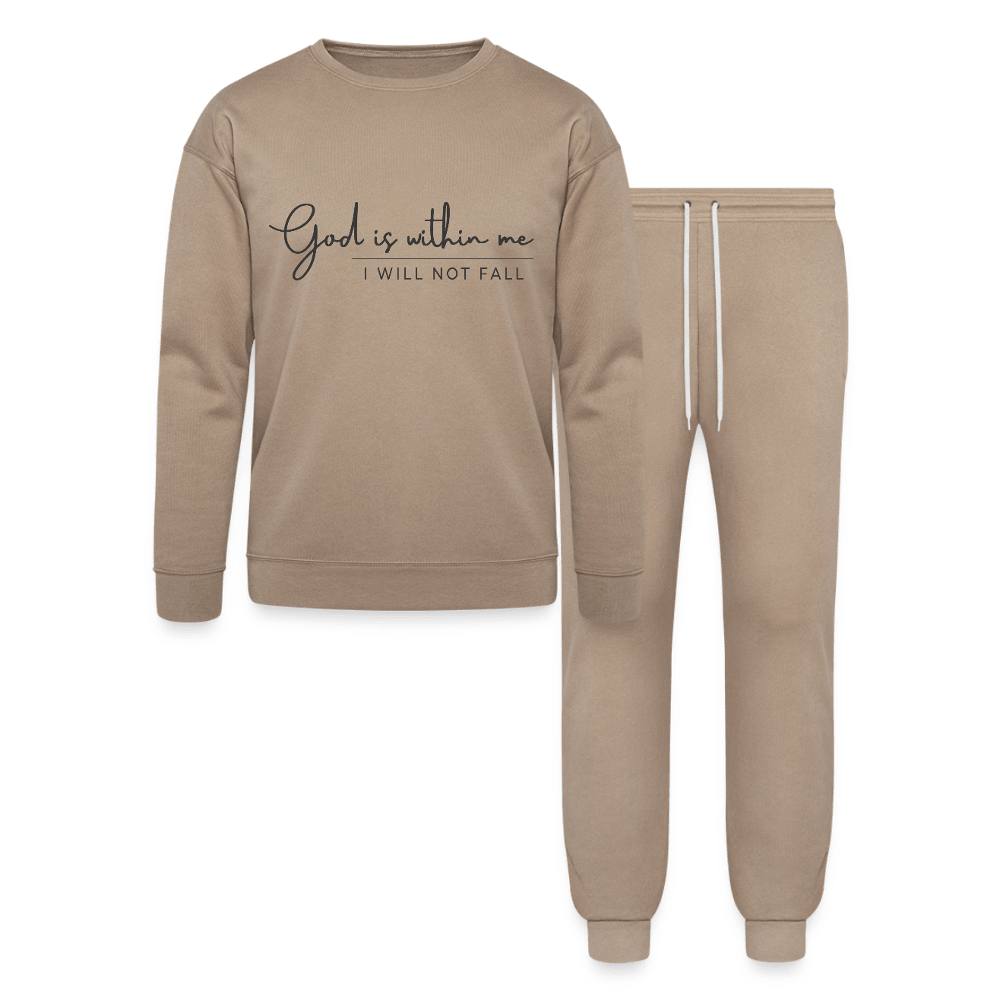I Will Not Fail Unisex Christian Lounge Wear Set Outfit - ClaimedbyGodDesigns