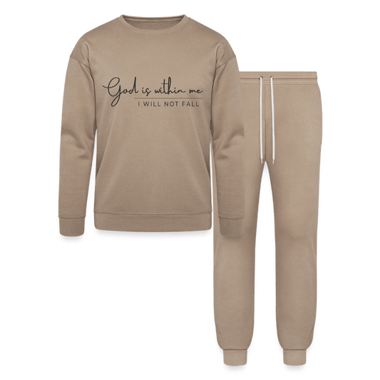 I Will Not Fail Unisex Christian Lounge Wear Set Outfit - ClaimedbyGodDesigns