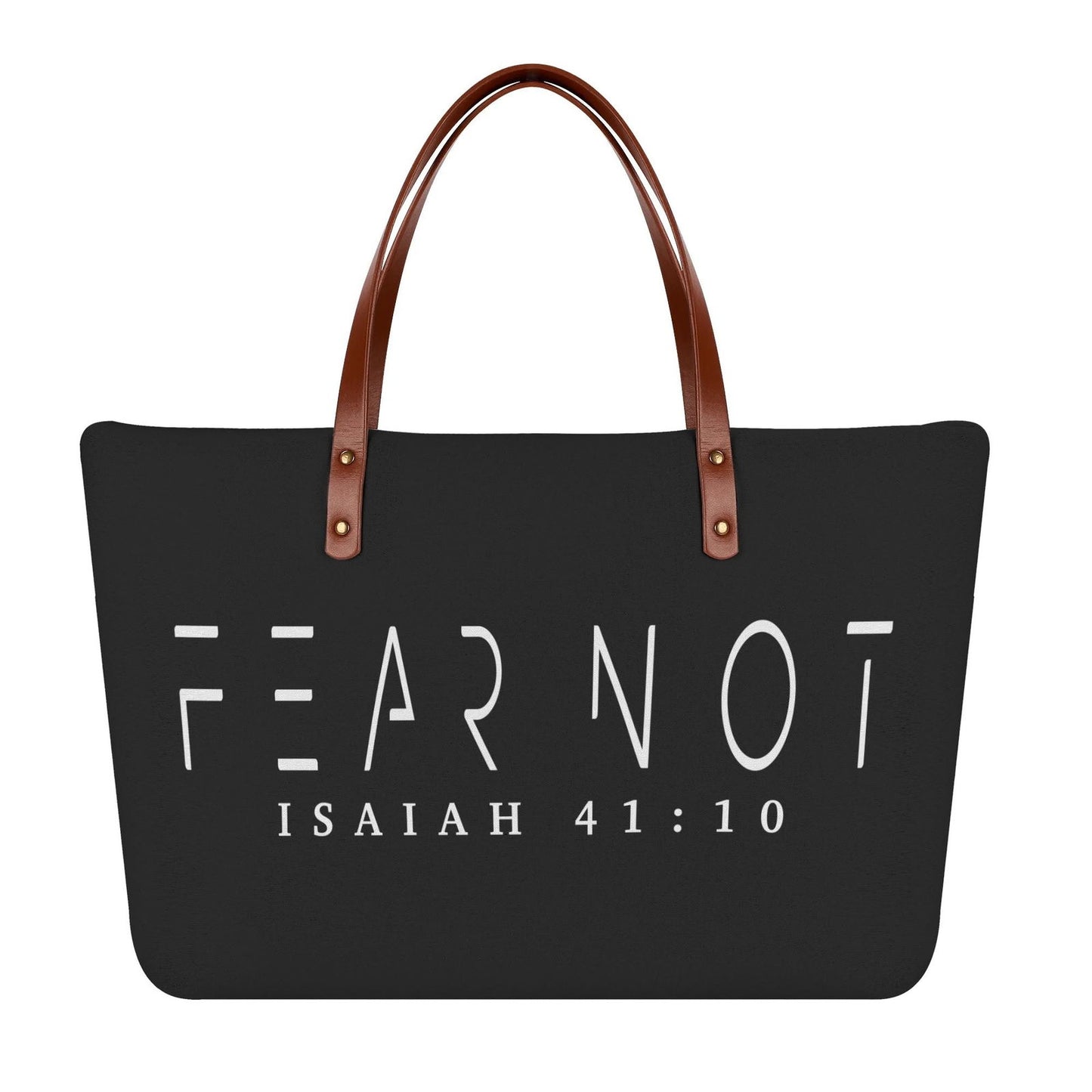 Isaiah 41:10 Fear Not Christian Womens Comfort Tote Bag - ClaimedbyGodDesigns