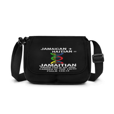 Jamaican + Haitian= Jamaitian Child Of God Christian Kids Flap Crossbody Bag - ClaimedbyGodDesigns