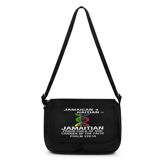 Jamaican + Haitian= Jamaitian Child Of God Christian Kids Flap Crossbody Bag - ClaimedbyGodDesigns