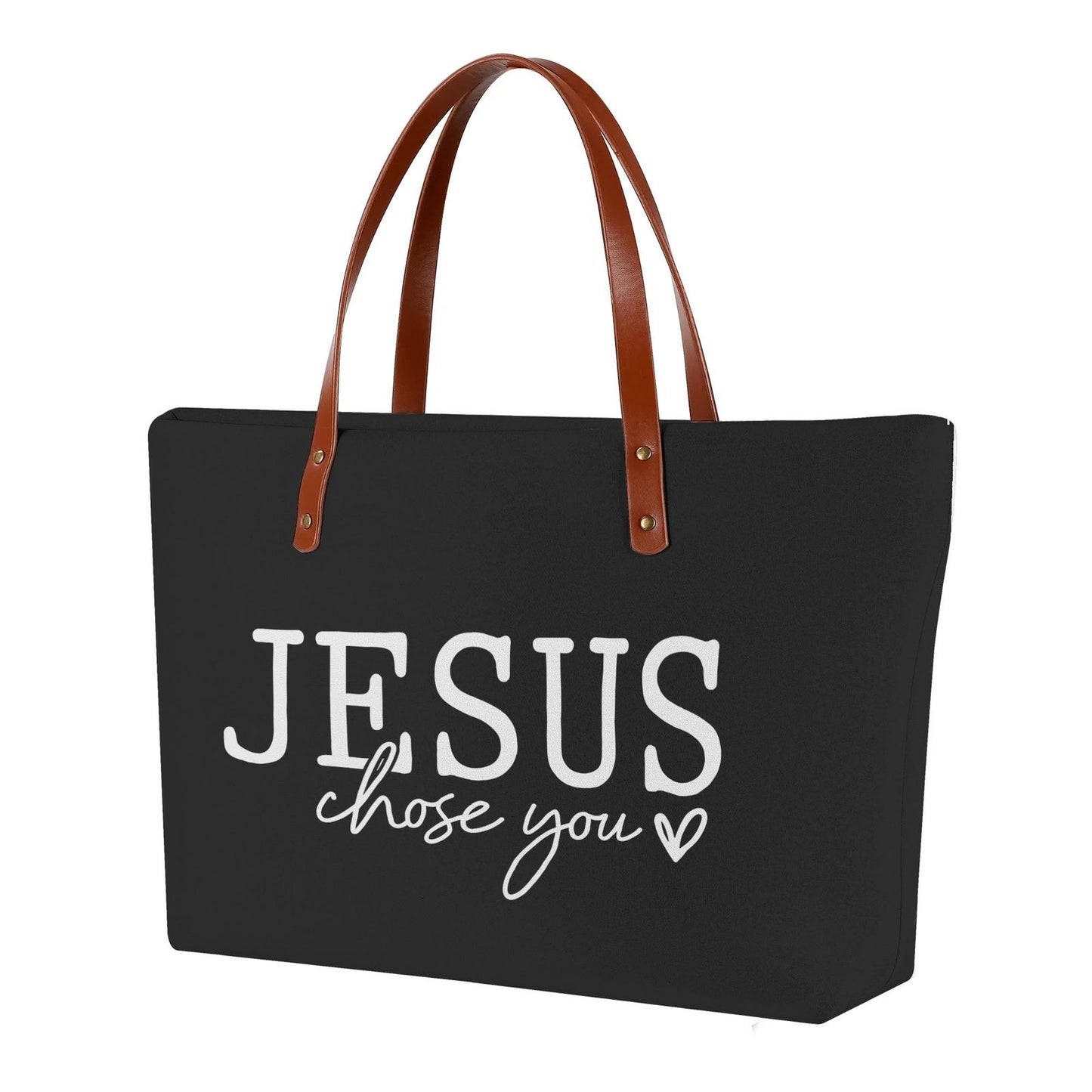 Jesus Chose You Christian Womens Comfort Tote Bag - ClaimedbyGodDesigns