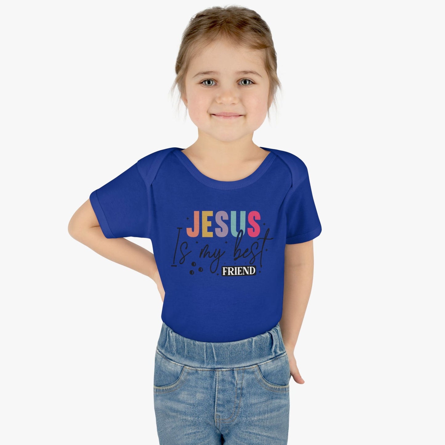 Jesus Is My Best Friend Christian Baby Onesie - ClaimedbyGodDesigns
