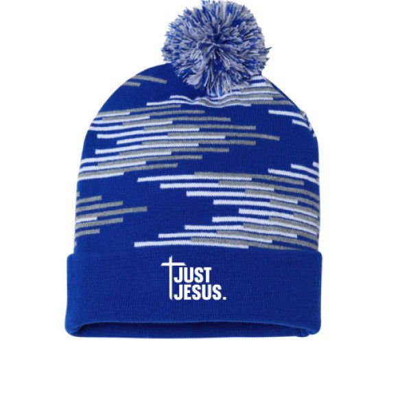 Just Him Adult Christian Beanie - ClaimedbyGodDesigns