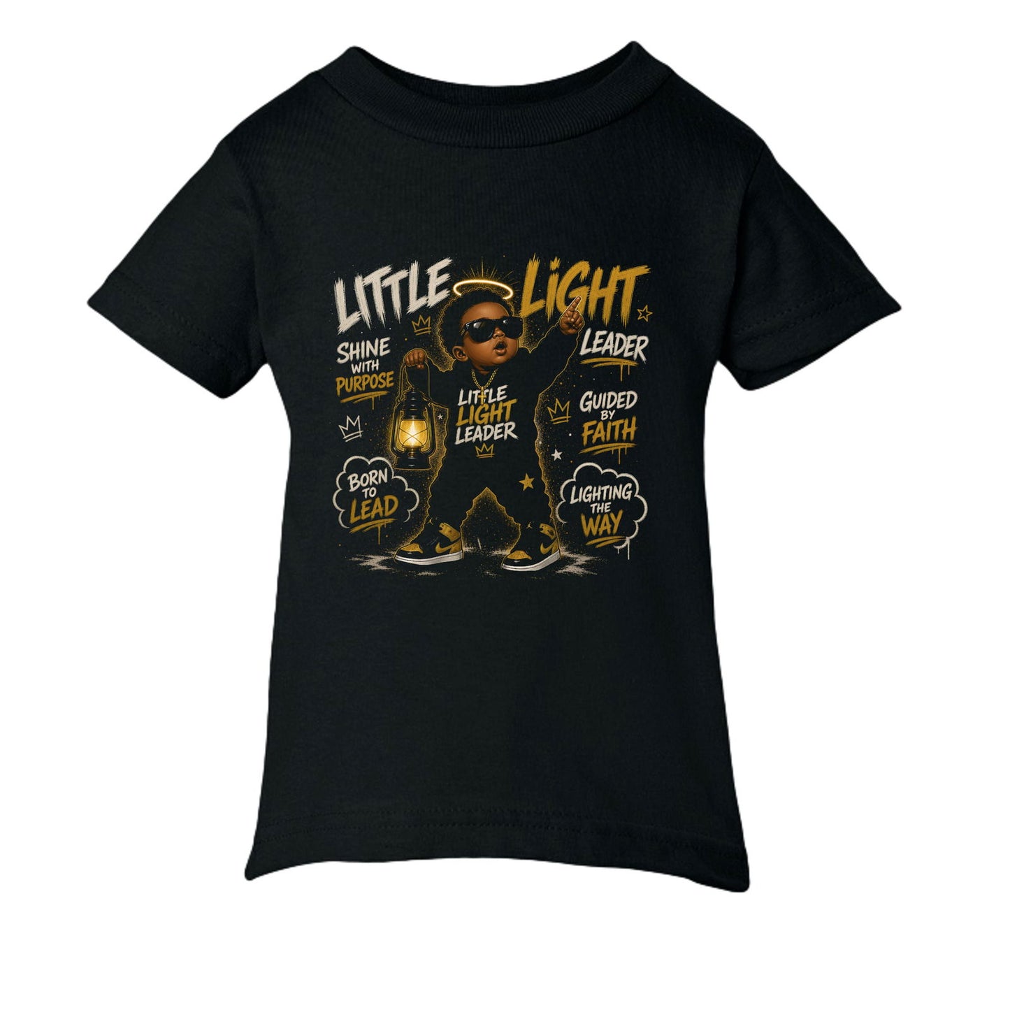 Little Light Leader Baby Christian T-shirt - ClaimedbyGodDesigns