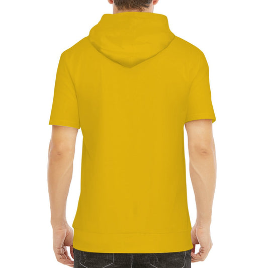 I Vibe Heavy With Men's Christian Gym Hooded T-shirt | Faith-Inspired Activewear - ClaimedbyGodDesigns