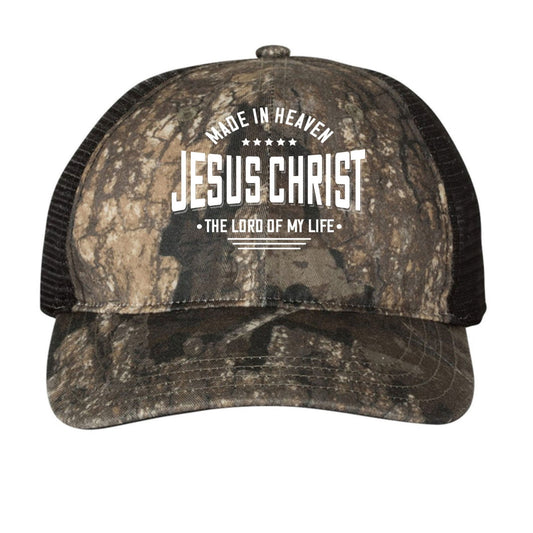 Made In Heaven Adult Christian Camo Hat - ClaimedbyGodDesigns