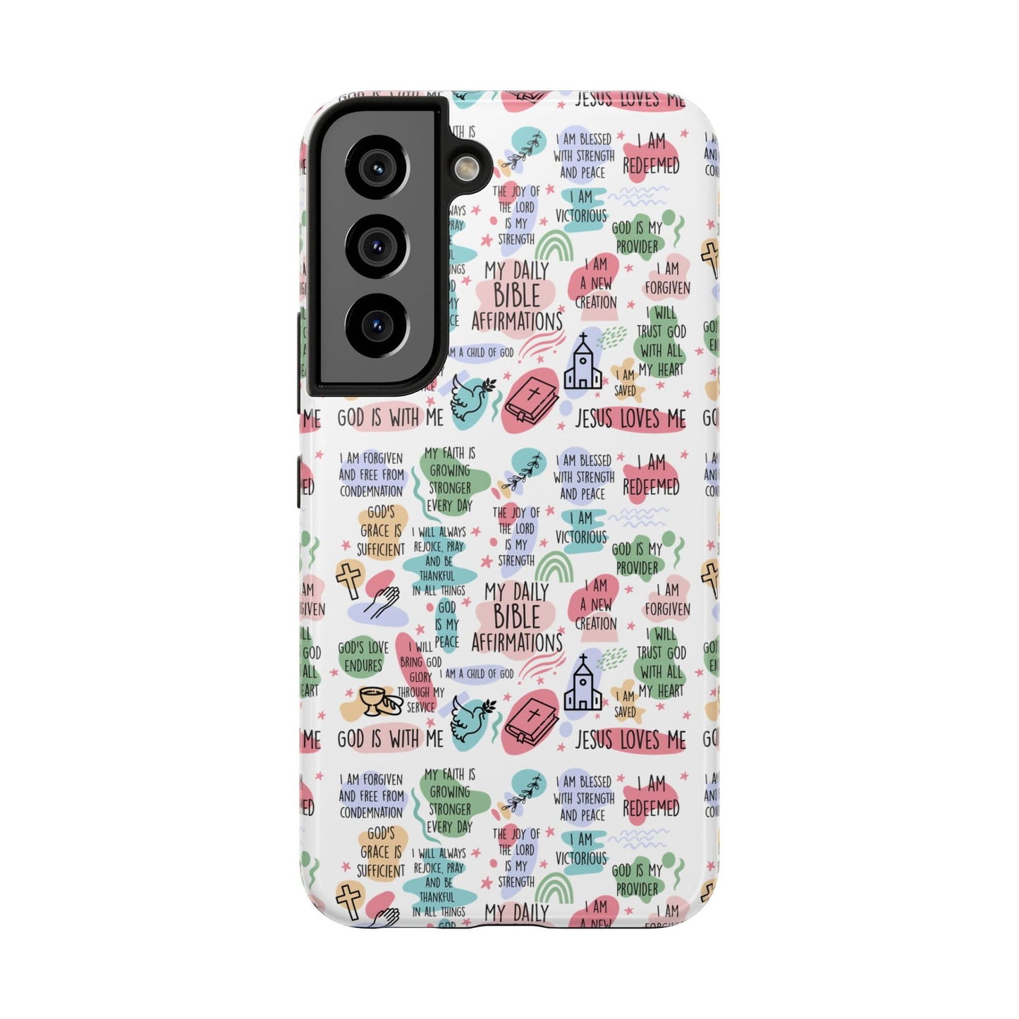 My Daily Bible Affirmations Christian Phone Tough Phone Cases, Case-Mate - ClaimedbyGodDesigns