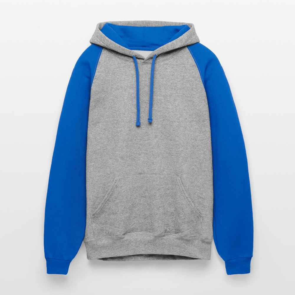 My Problem Funny Christian Unisex Colorblock Hooded Sweatshirt - ClaimedbyGodDesigns