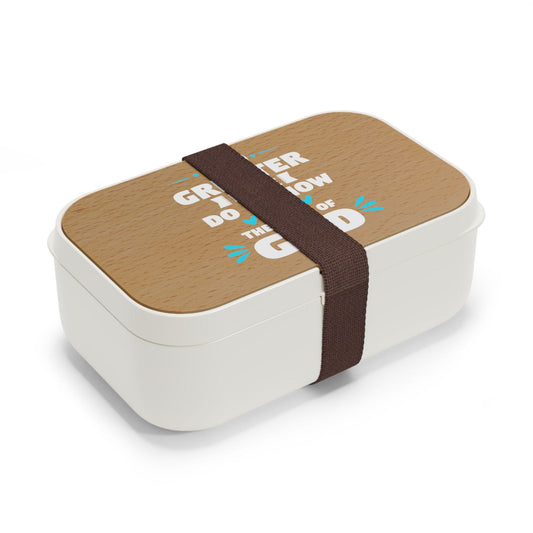 No Greater Love Do I Know But The Love Of God Christian Bento Lunch Box - ClaimedbyGodDesigns