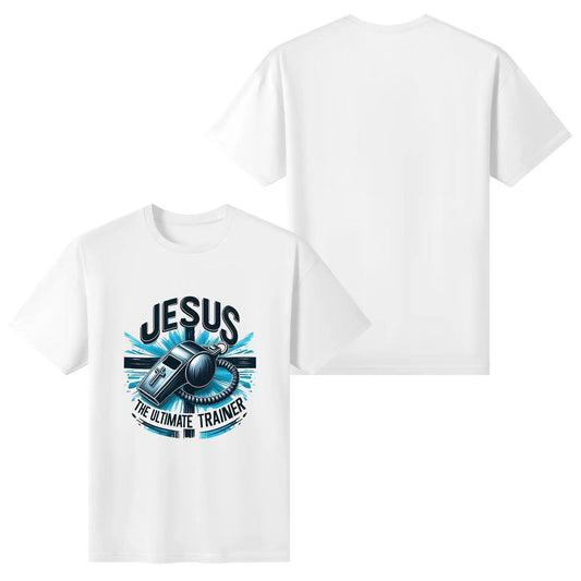 Powered By Prayer Womens Christian Gym T-shirt - ClaimedbyGodDesigns