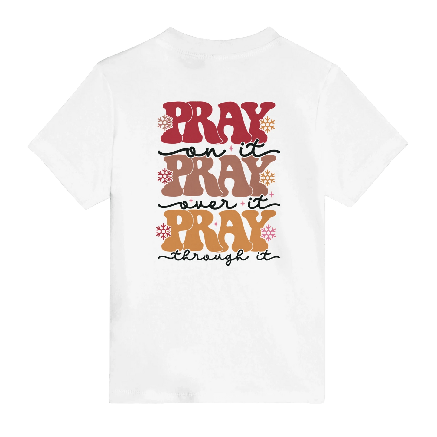 Pray Christian Baby Crewneck T-shirt - ClaimedbyGodDesigns