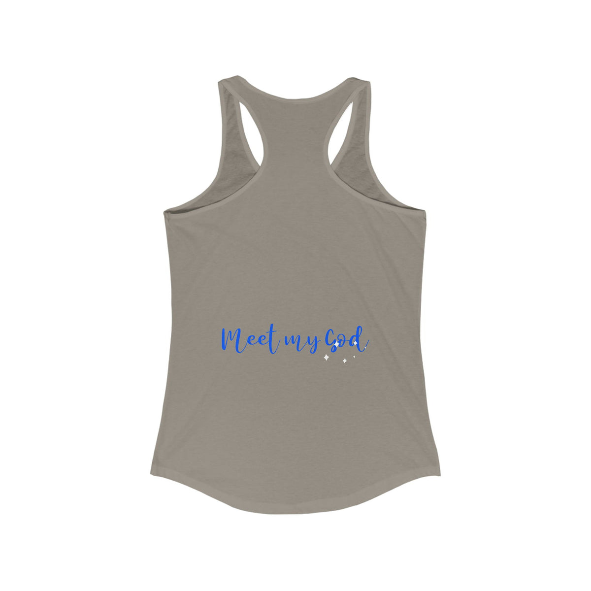 Problems Meet My God slim fit tank-top - ClaimedbyGodDesigns
