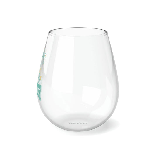 Product Of Prayer, Promise, & Perseverance Stemless Wine Glass, 11.75oz - ClaimedbyGodDesigns
