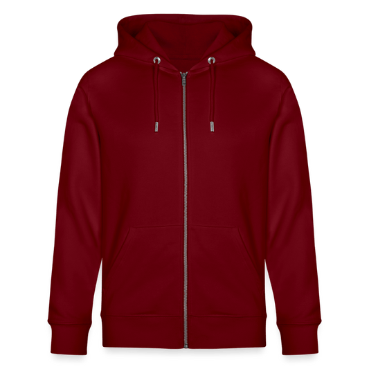 Proud Supporter Christian Unisex Organic Zip Hooded Sweatshirt - ClaimedbyGodDesigns