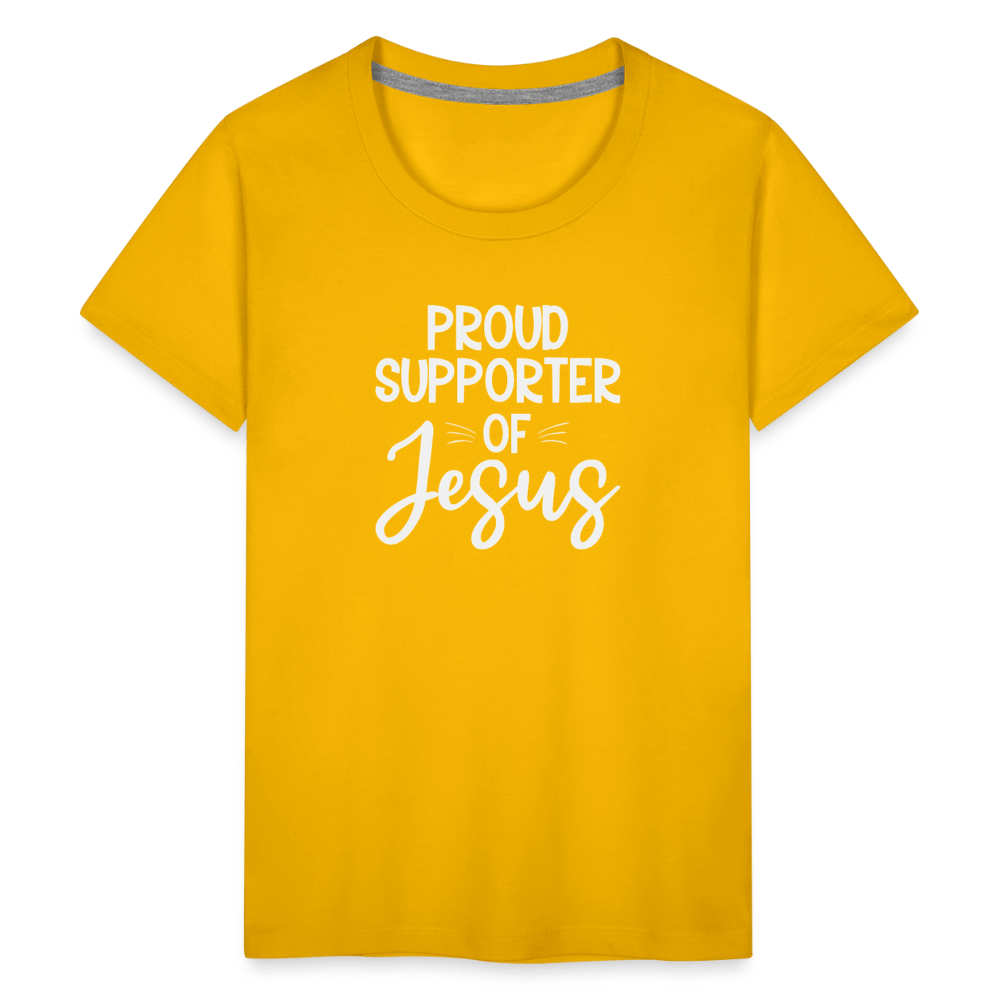 Proud Supporter Youth Christian Premium T-Shirt - ClaimedbyGodDesigns