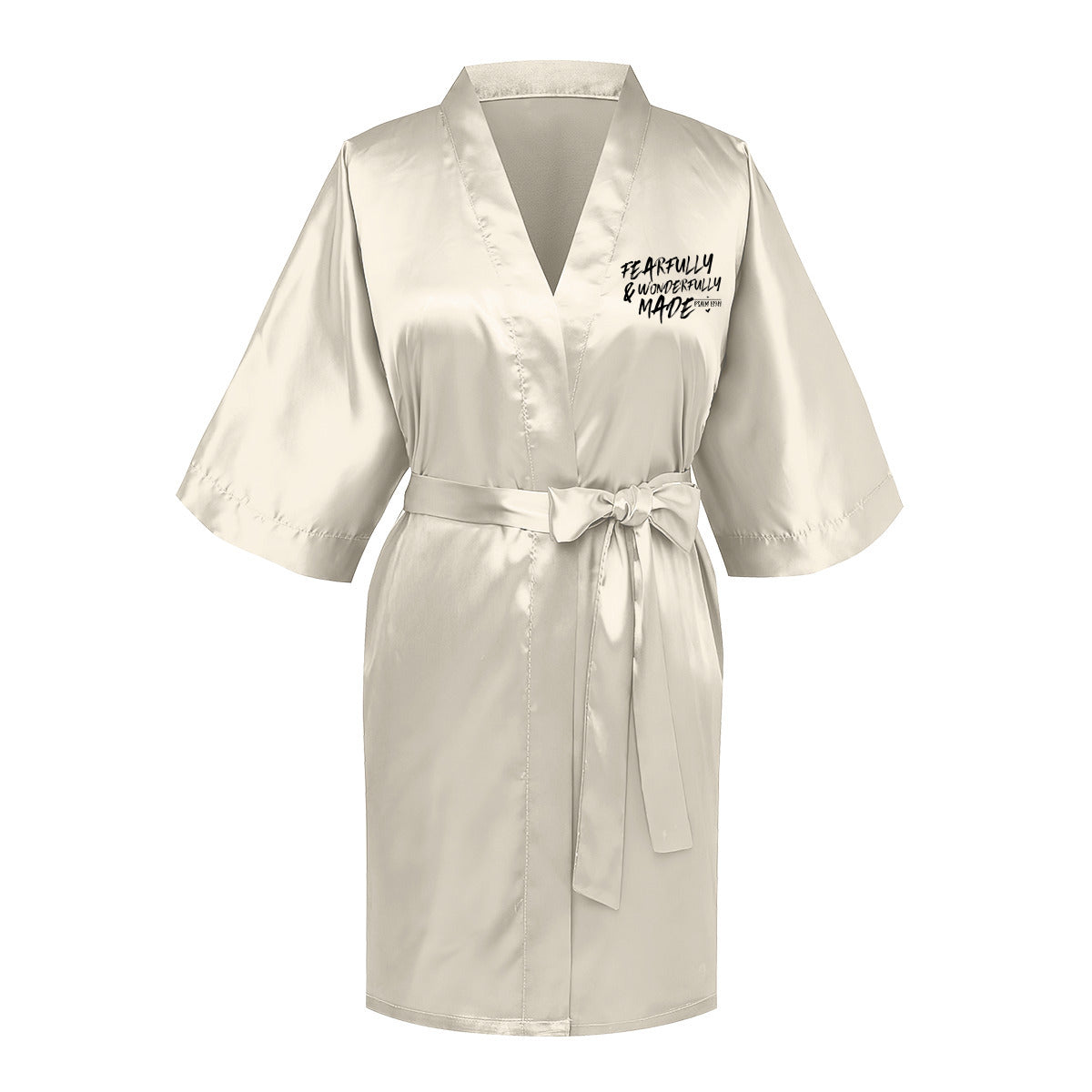 fearfully and wonderfully made Women's Christian Pajama Robe