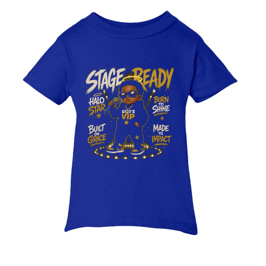Stage Ready God's VIP Baby Christian T-shirt - ClaimedbyGodDesigns