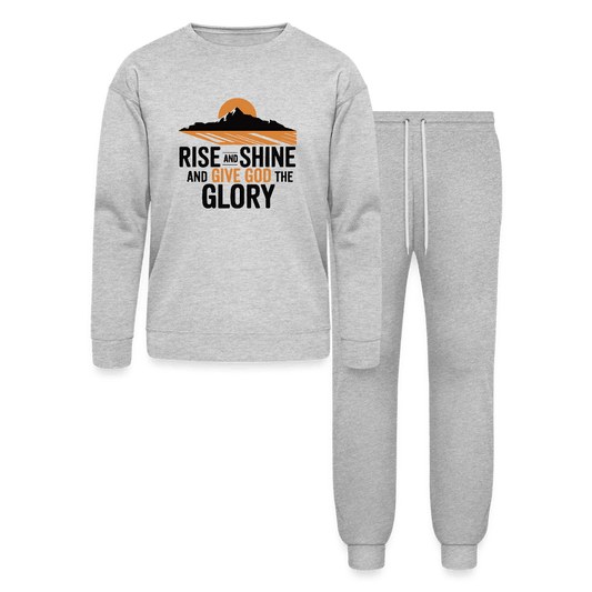 Rise and Shine Unisex Lounge Wear Set Outfit - ClaimedbyGodDesigns