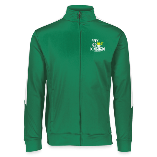 Seek First The Kingdom Christian Sportswear Unisex 2.0 Medalist Jacket - ClaimedbyGodDesigns