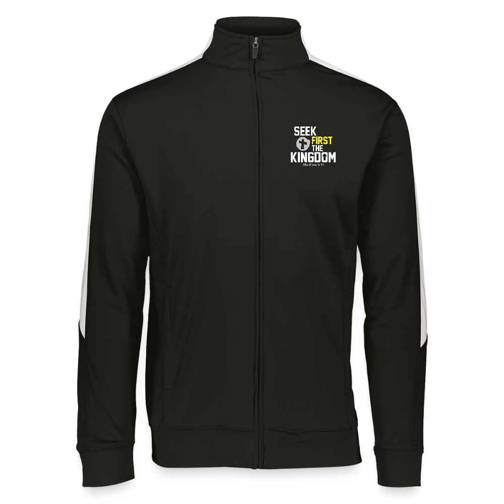 Seek First The Kingdom Christian Sportswear Unisex 2.0 Medalist Jacket - ClaimedbyGodDesigns