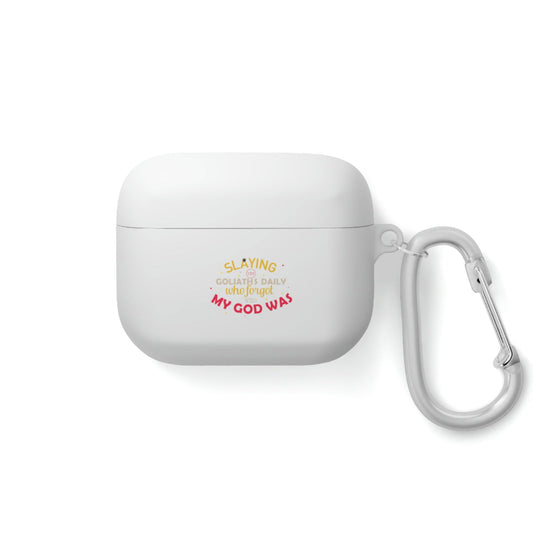 Slaying The Goliaths Daily Who Forgot Who My God Was AirPods / Airpods Pro Case cover - ClaimedbyGodDesigns