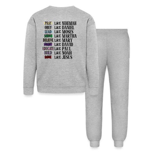 Start Today With Him Christian Unisex Lounge Wear Set Outfit - ClaimedbyGodDesigns