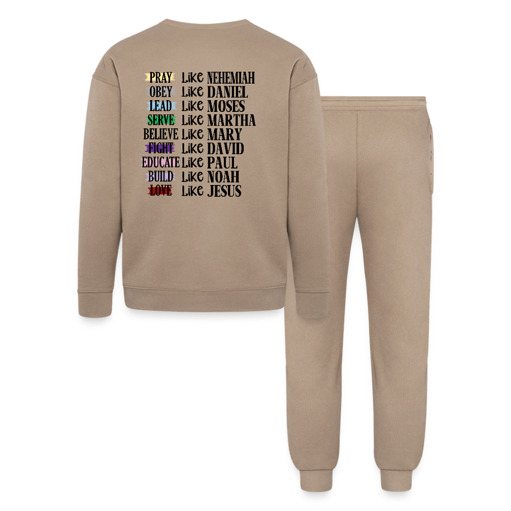 Start Today With Him Christian Unisex Lounge Wear Set Outfit - ClaimedbyGodDesigns