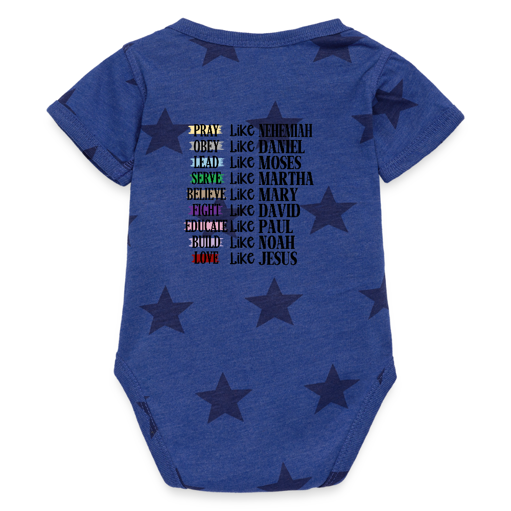 Start With Him Christian Baby Onesie - ClaimedbyGodDesigns