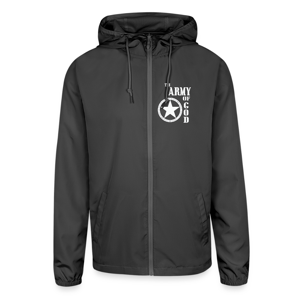 The Army Christian Unisex Lightweight Windbreaker Jacket - ClaimedbyGodDesigns