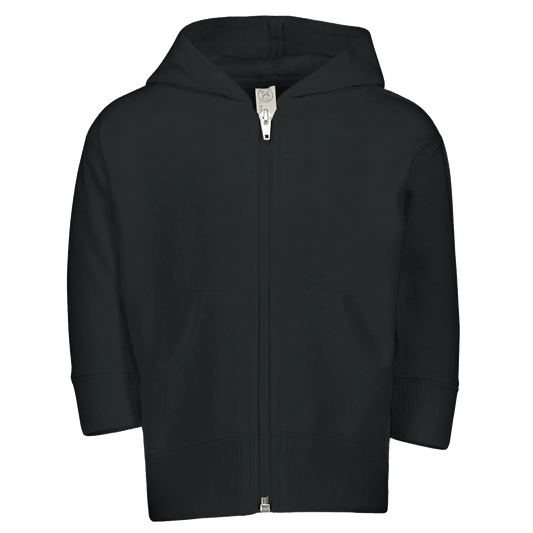 The Lord Is My Shepherd Christian Toddler Zip Fleece Hooded Sweatshirt - ClaimedbyGodDesigns