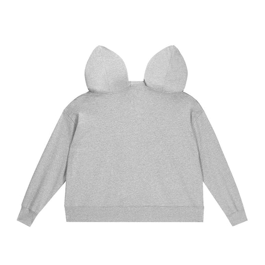 Unisex Christian Hooded Sweatshirt - Oversized Power Couple Onesie - ClaimedbyGodDesigns