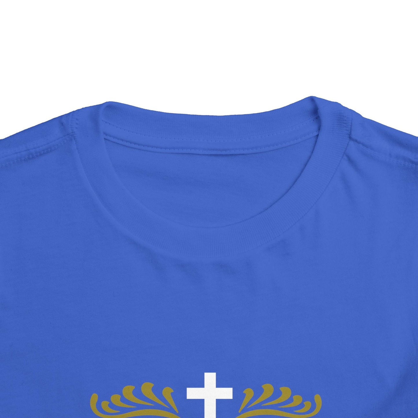 Walking With Jesus Christian Toddler T-Shirt - ClaimedbyGodDesigns