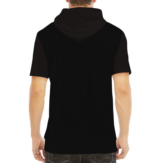 More Of Him Men's Christian Gym Hooded T-shirt - ClaimedbyGodDesigns