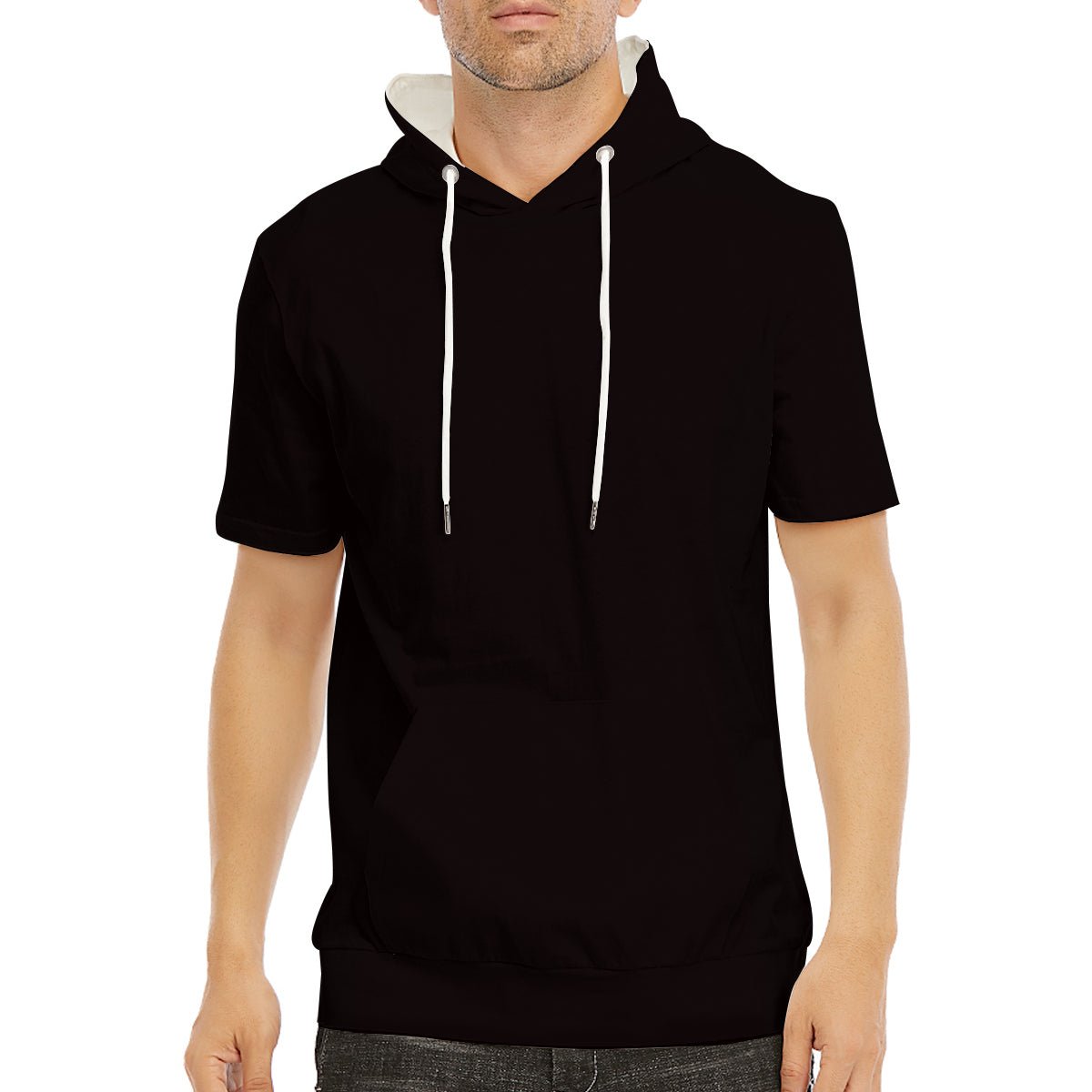 Gym and Him Men's Christian Gym Hooded T-Shirt - ClaimedbyGodDesigns