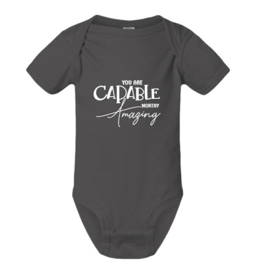 You Are Amazing Christian Baby Jumpsuit - ClaimedbyGodDesigns