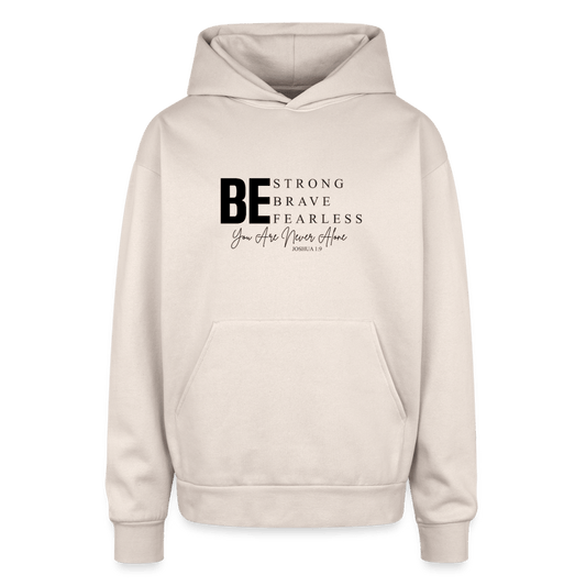 You Are Never Alone Unisex Christian Oversized Hooded Sweatshirt - ClaimedbyGodDesigns