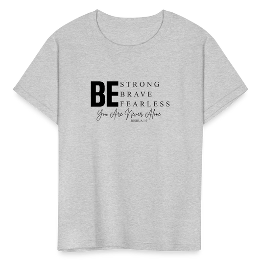 You Are Never Alone Youth Christian T-Shirt - ClaimedbyGodDesigns